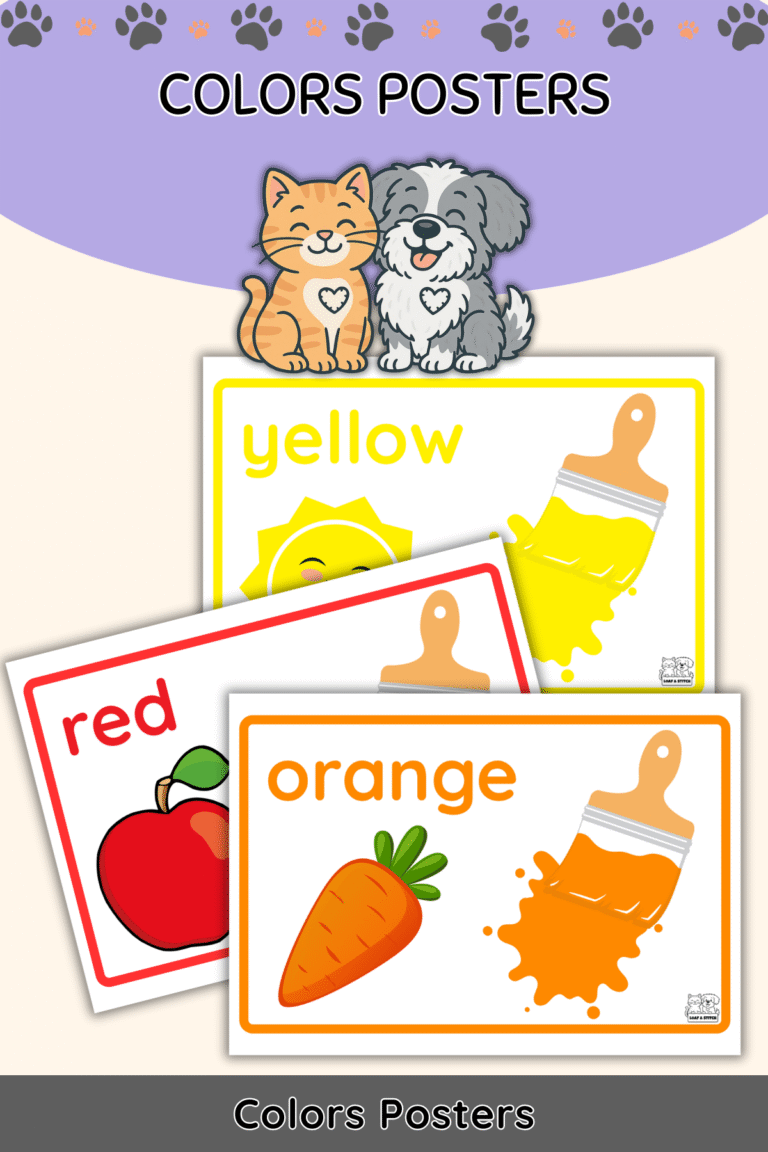 Colors Posters for Kids