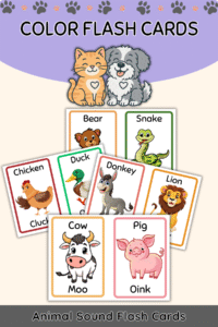 Printable Animal Sounds Flashcards