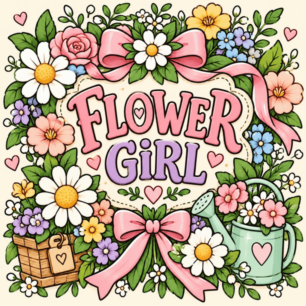Flowers everywhere! ๐ธ๐ Flower Girl is a cheerful printable Bold & Easy coloring book filled with oversized blooms, cute garden treasures and plenty of room to get creative.
