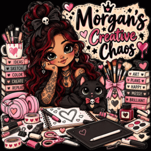 Morgan’s Creative Chaos — Bold & Easy Coloring Book