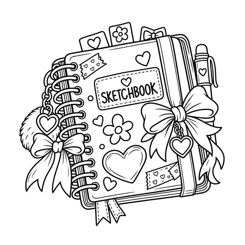 Morgan’s Creative Chaos — Bold & Easy Coloring Book