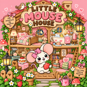 Little Mouse House — Bold & Easy Coloring Book